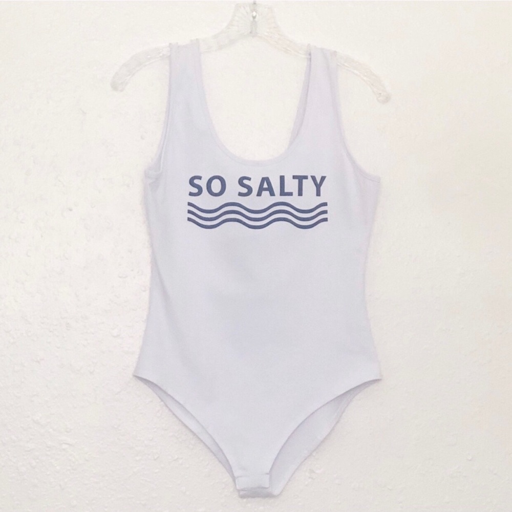 Gaze DTLA So Salty Graphic Bodysuit M